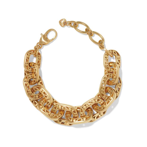 Brighton | Contempo Linx Bracelet in Gold Tone - Giddy Up Glamour Boutique