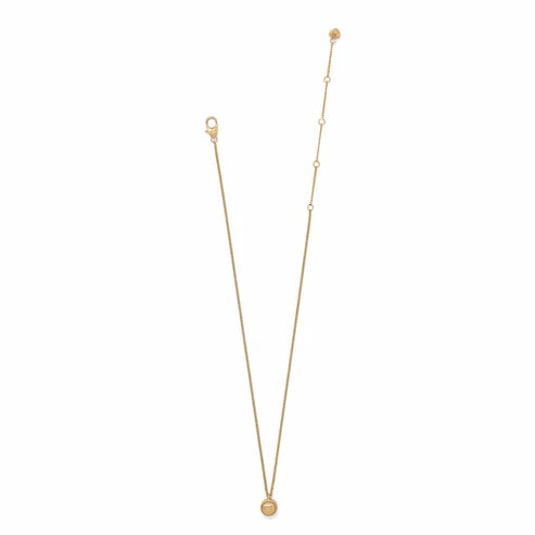 Brighton | Contempo Nuevo Petite Dome Necklace in Gold Tone