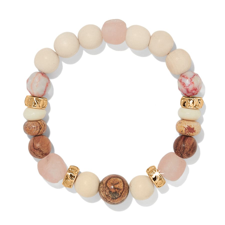 Brighton | Contempo Playa Rosa Beaded Stretch Bracelet