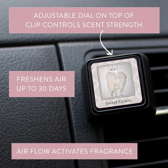 Bridgewater Candle Company | Auto Vent Clip | Sweet Grace