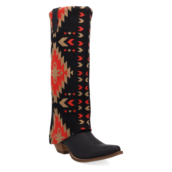 Online Exclusive | Dingo | Agave Leather Boot in Black **PREORDER