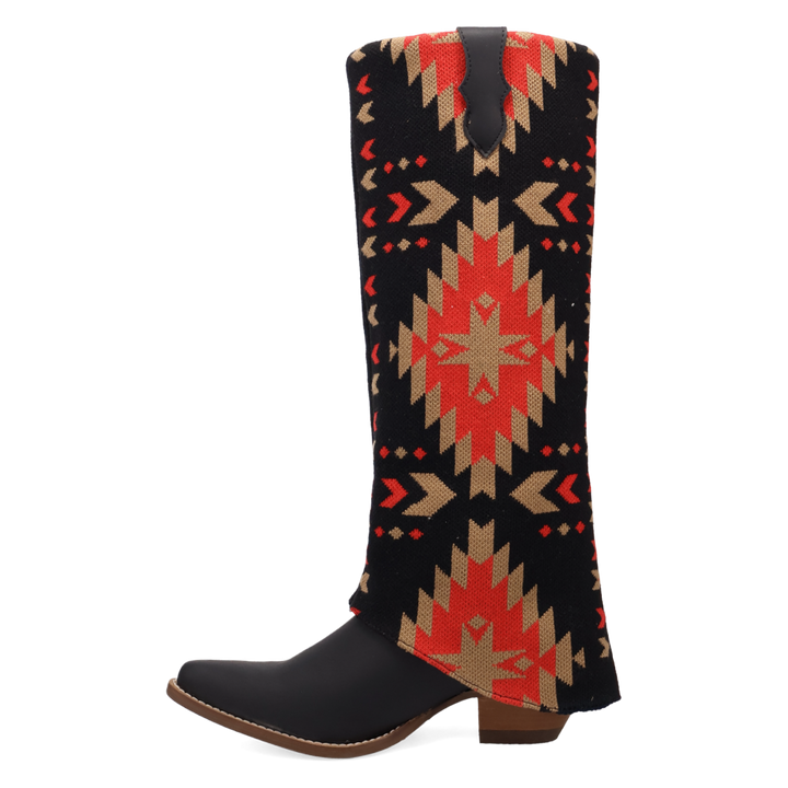 Online Exclusive | Dingo | Agave Leather Boot in Black **PREORDER