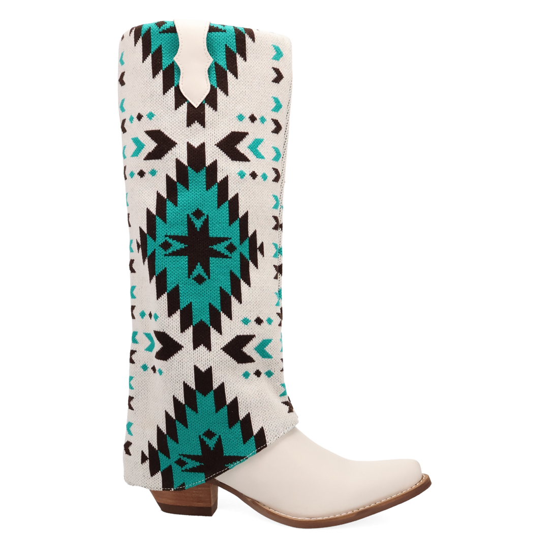 Online Exclusive | Dingo | Agave Leather Boot in White **PREORDER