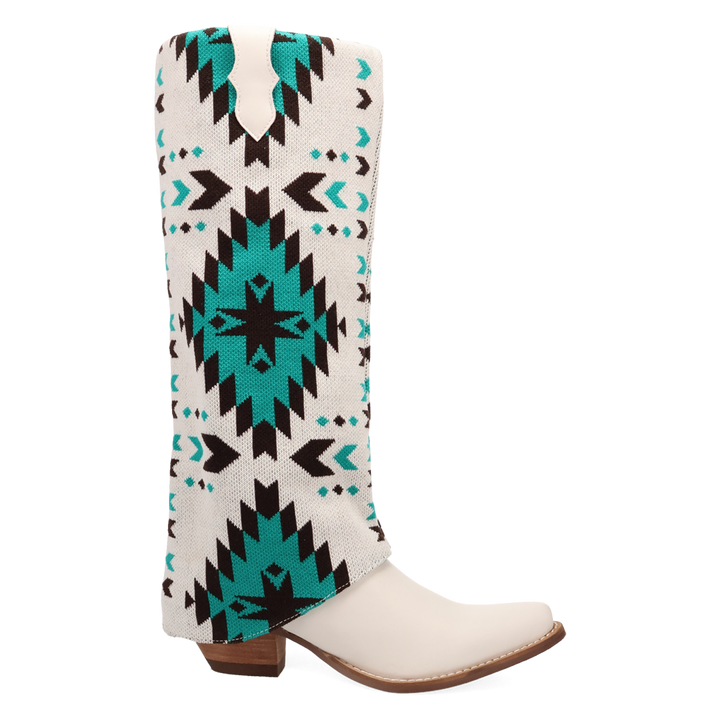 Online Exclusive | Dingo | Agave Leather Boot in White **PREORDER