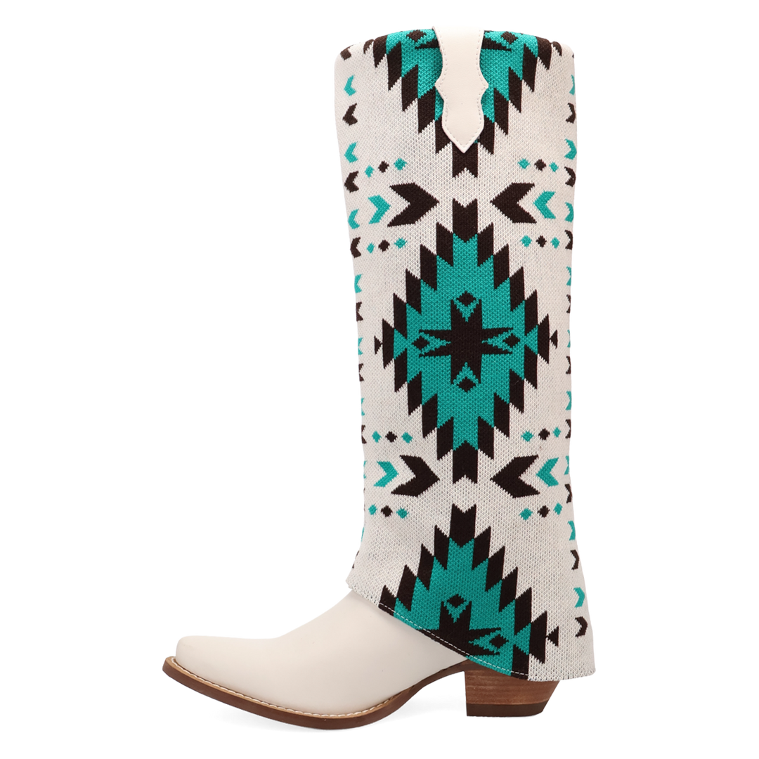 Online Exclusive | Dingo | Agave Leather Boot in White **PREORDER