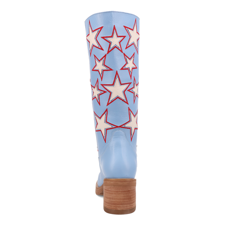 Online Exclusive | Dingo | American Dream Leather Boot in Blue **PREORDER