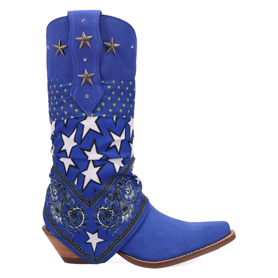 Online Exclusive | Dingo | Bandida Suede Boot in Blue **PREORDER