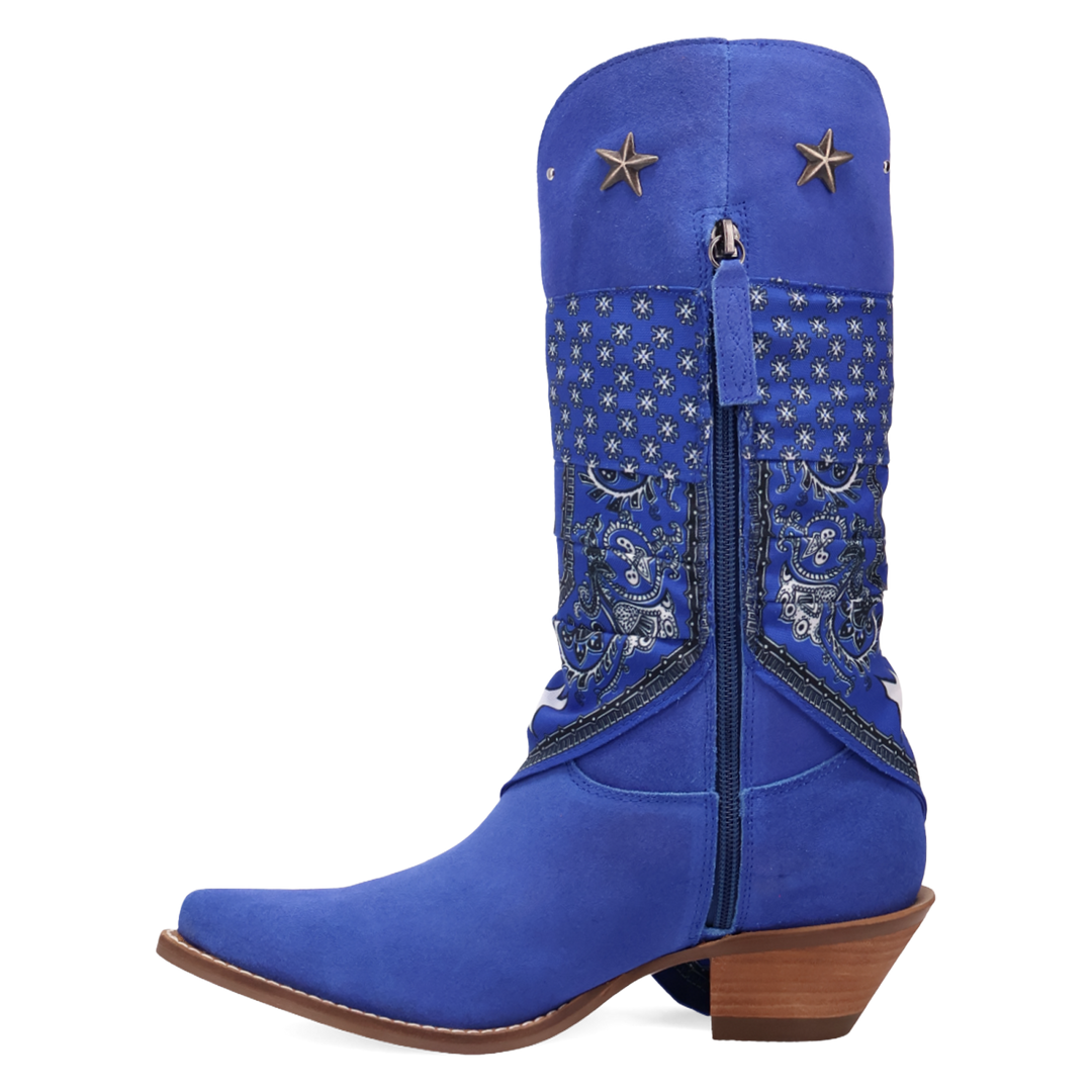 Online Exclusive | Dingo | Bandida Suede Boot in Blue **PREORDER