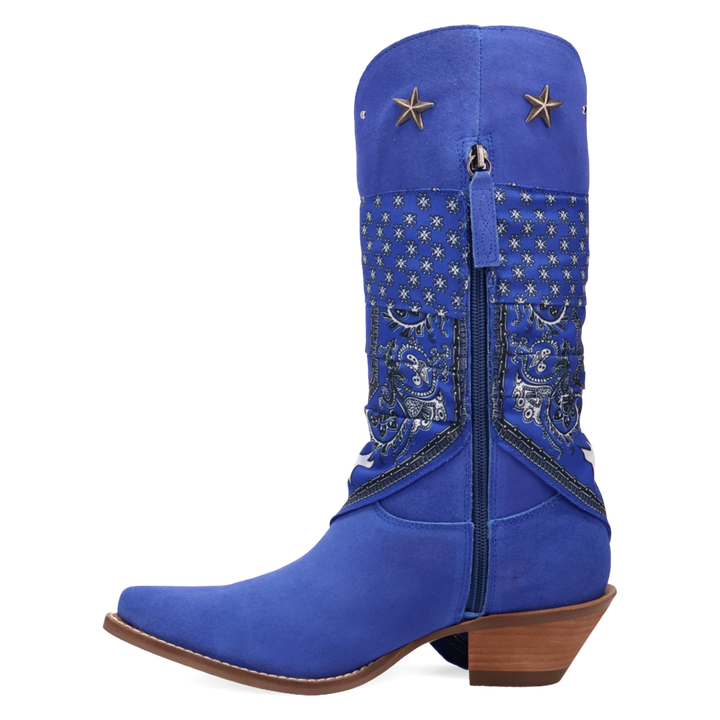 Online Exclusive | Dingo | Bandida Suede Boot in Blue **PREORDER