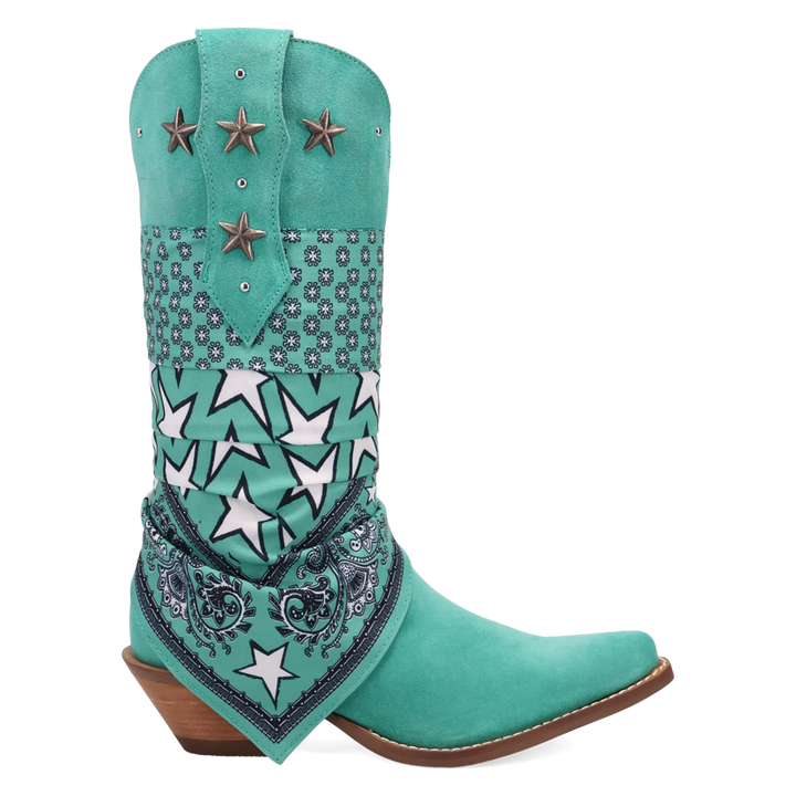 Online Exclusive | Dingo | Bandida Suede Boot in Green **PREORDER