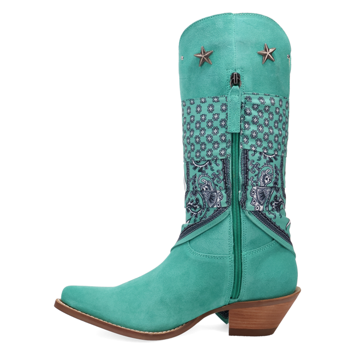 Online Exclusive | Dingo | Bandida Suede Boot in Green **PREORDER