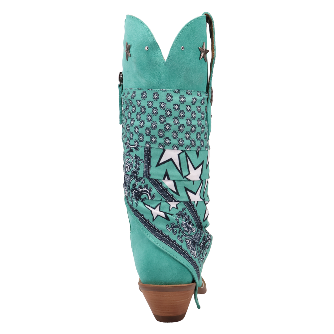 Online Exclusive | Dingo | Bandida Suede Boot in Green **PREORDER
