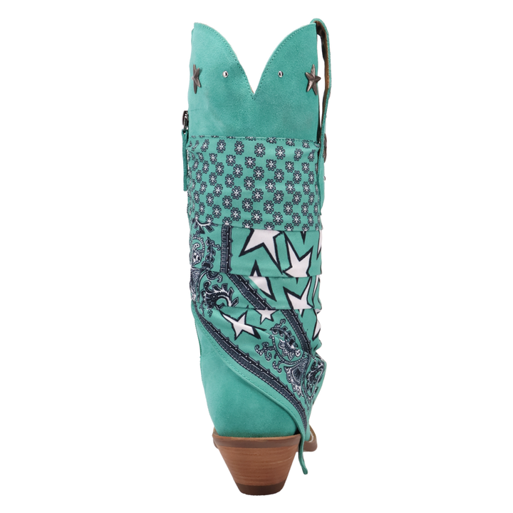 Online Exclusive | Dingo | Bandida Suede Boot in Green **PREORDER