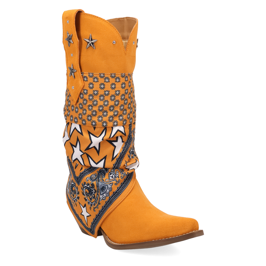Online Exclusive | Dingo | Bandida Suede Boot in Orange **PREORDER
