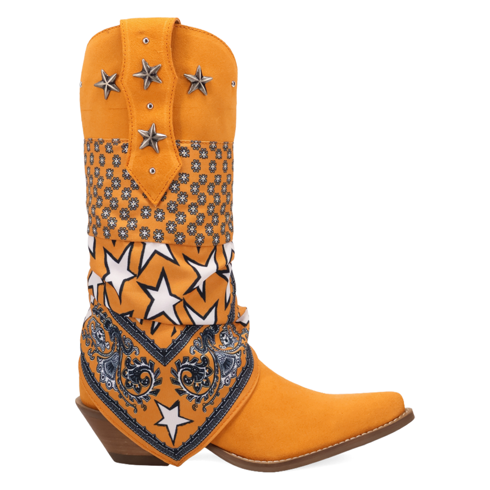 Online Exclusive | Dingo | Bandida Suede Boot in Orange **PREORDER