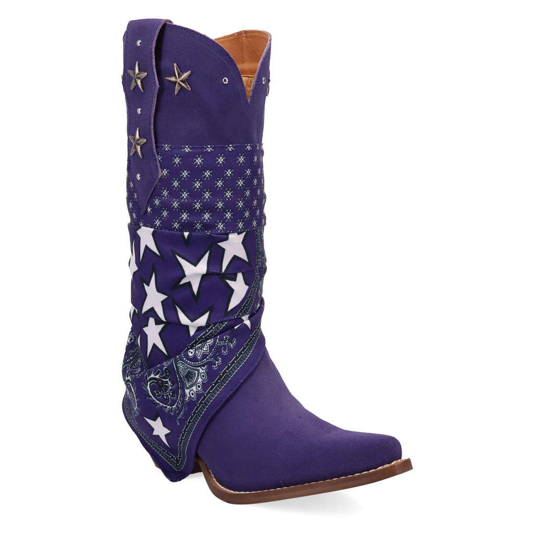 Online Exclusive | Dingo | Bandida Suede Boot in Purple **PREORDER