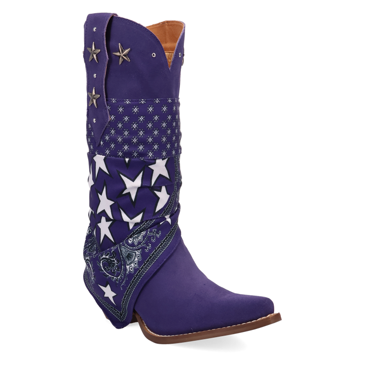 Online Exclusive | Dingo | Bandida Suede Boot in Purple **PREORDER