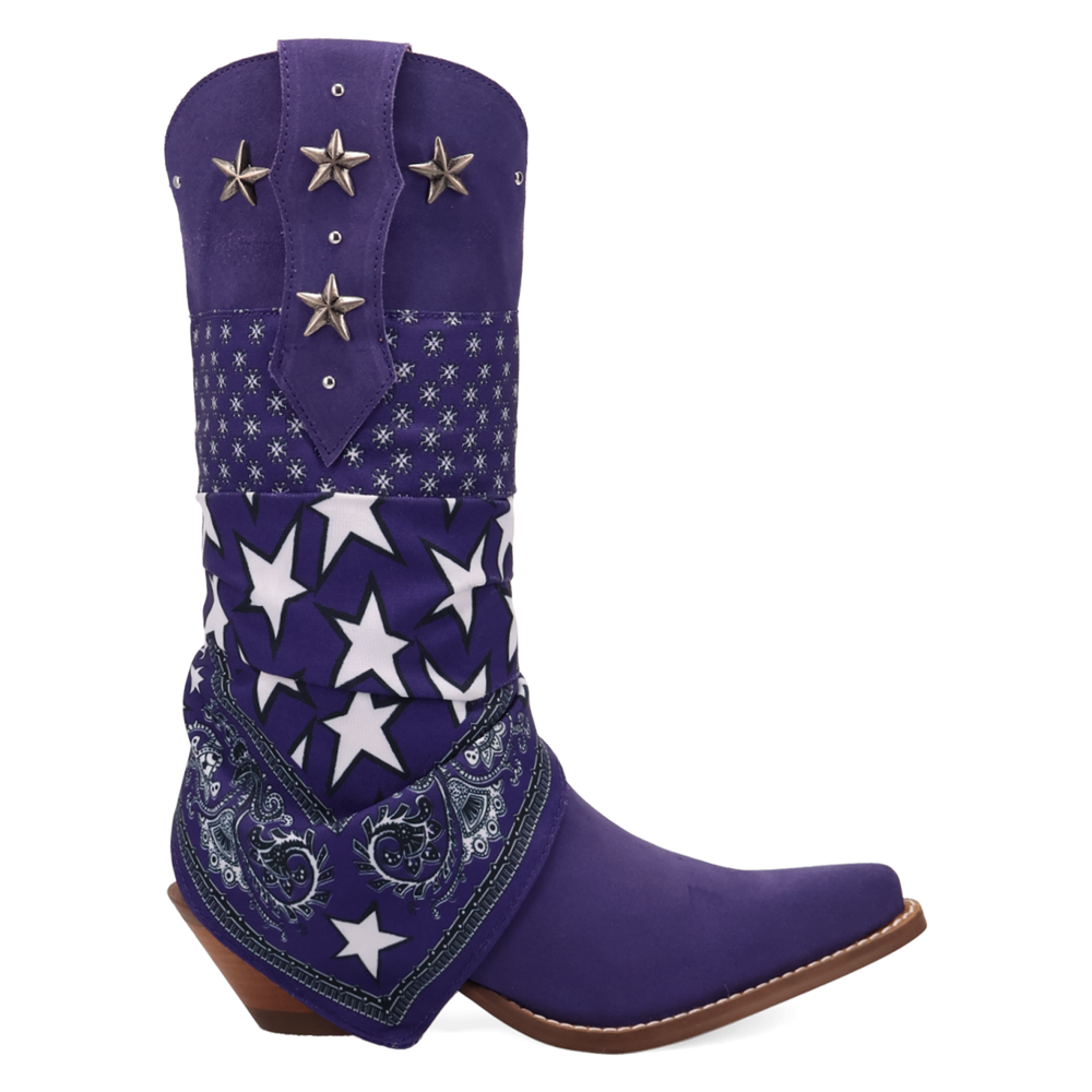 Online Exclusive | Dingo | Bandida Suede Boot in Purple **PREORDER
