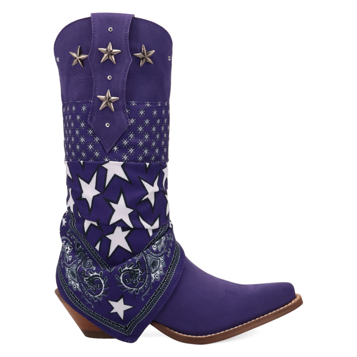 Online Exclusive | Dingo | Bandida Suede Boot in Purple **PREORDER