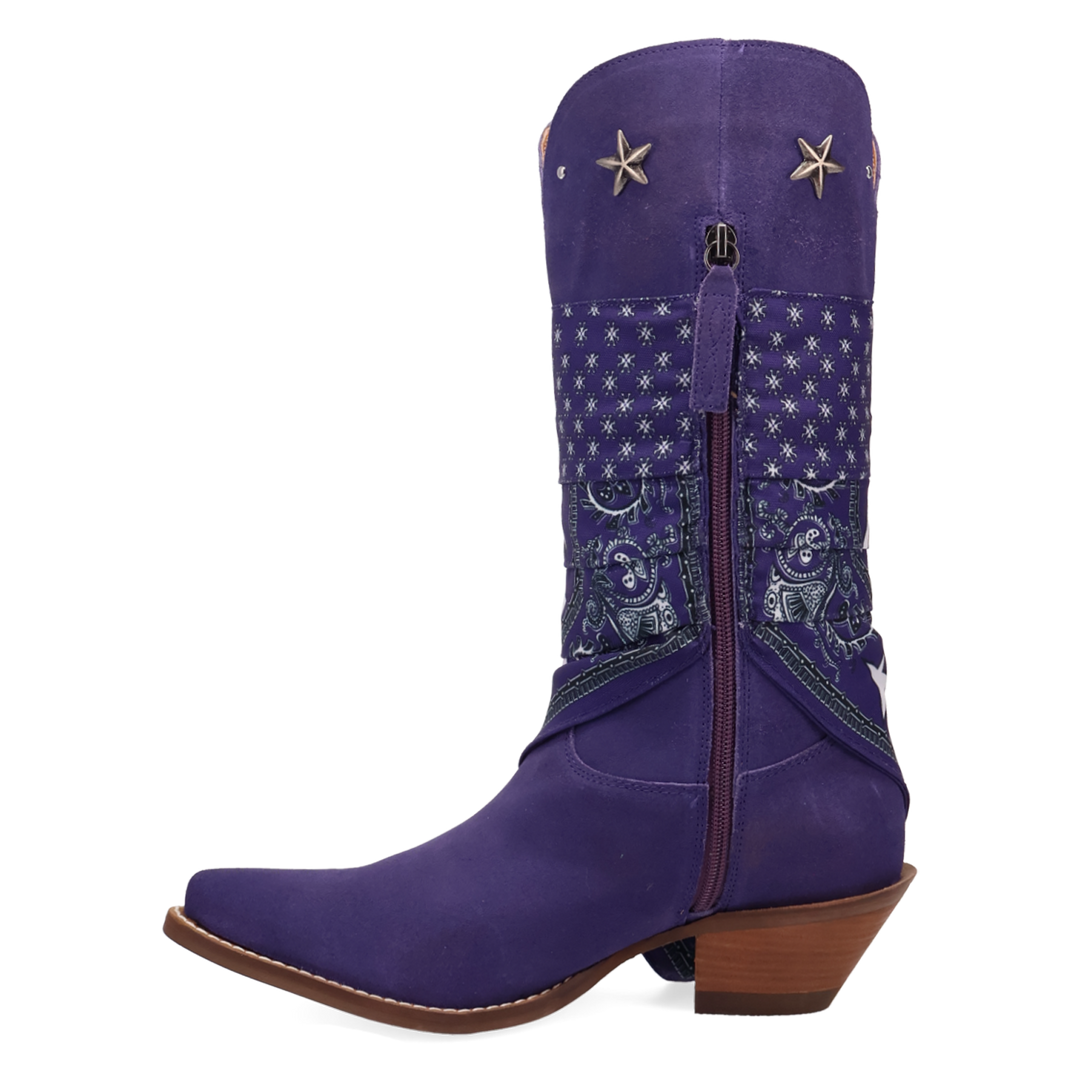 Online Exclusive | Dingo | Bandida Suede Boot in Purple **PREORDER