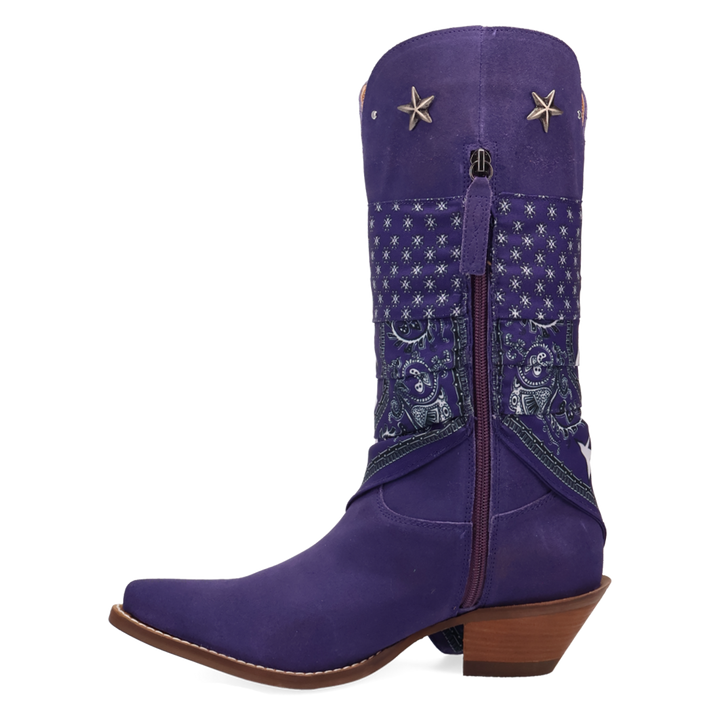 Online Exclusive | Dingo | Bandida Suede Boot in Purple **PREORDER