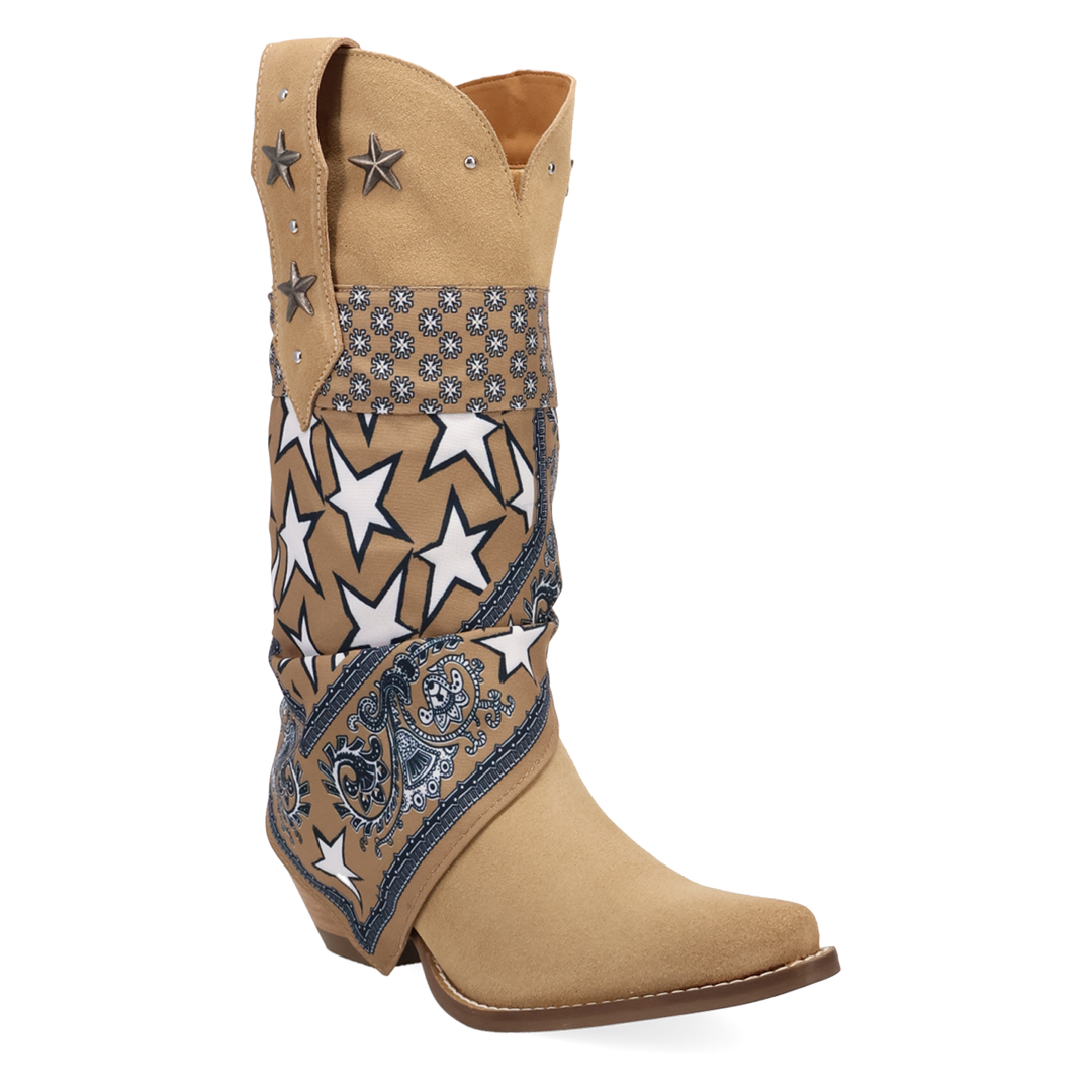 Online Exclusive | Dingo | Bandida Suede Boot in Sand **PREORDER