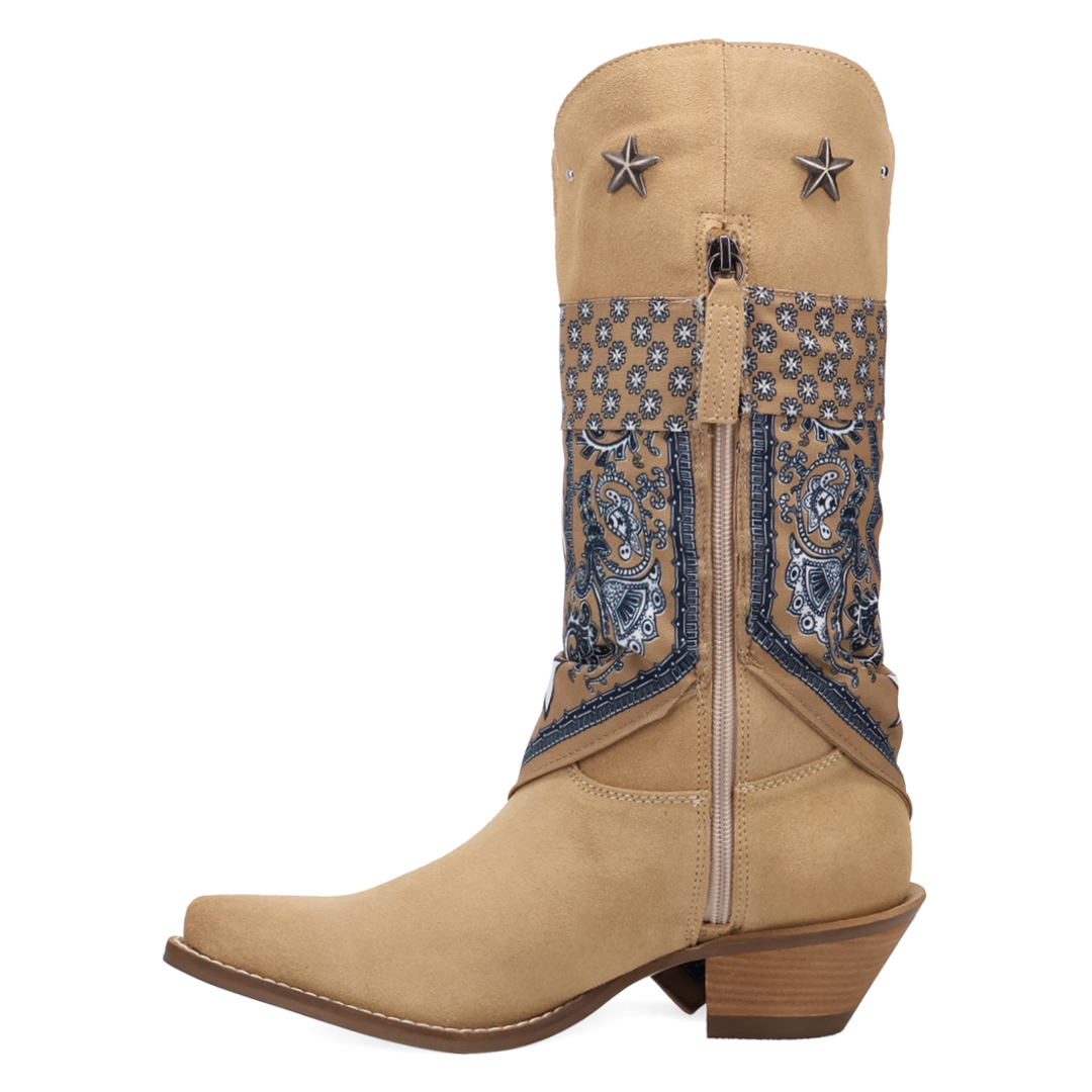 Online Exclusive | Dingo | Bandida Suede Boot in Sand **PREORDER