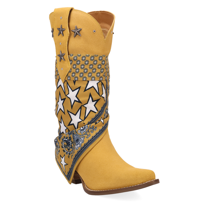 Online Exclusive | Dingo | Bandida Suede Boot in Yellow **PREORDER
