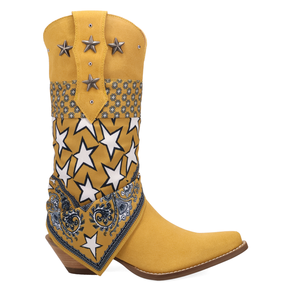 Online Exclusive | Dingo | Bandida Suede Boot in Yellow **PREORDER