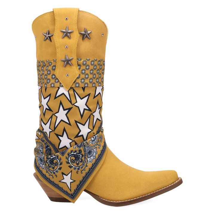 Online Exclusive | Dingo | Bandida Suede Boot in Yellow **PREORDER