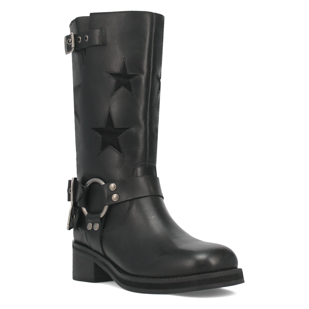 Online Exclusive | Dingo | Blacklist Leather Boot in Black **PREORDER