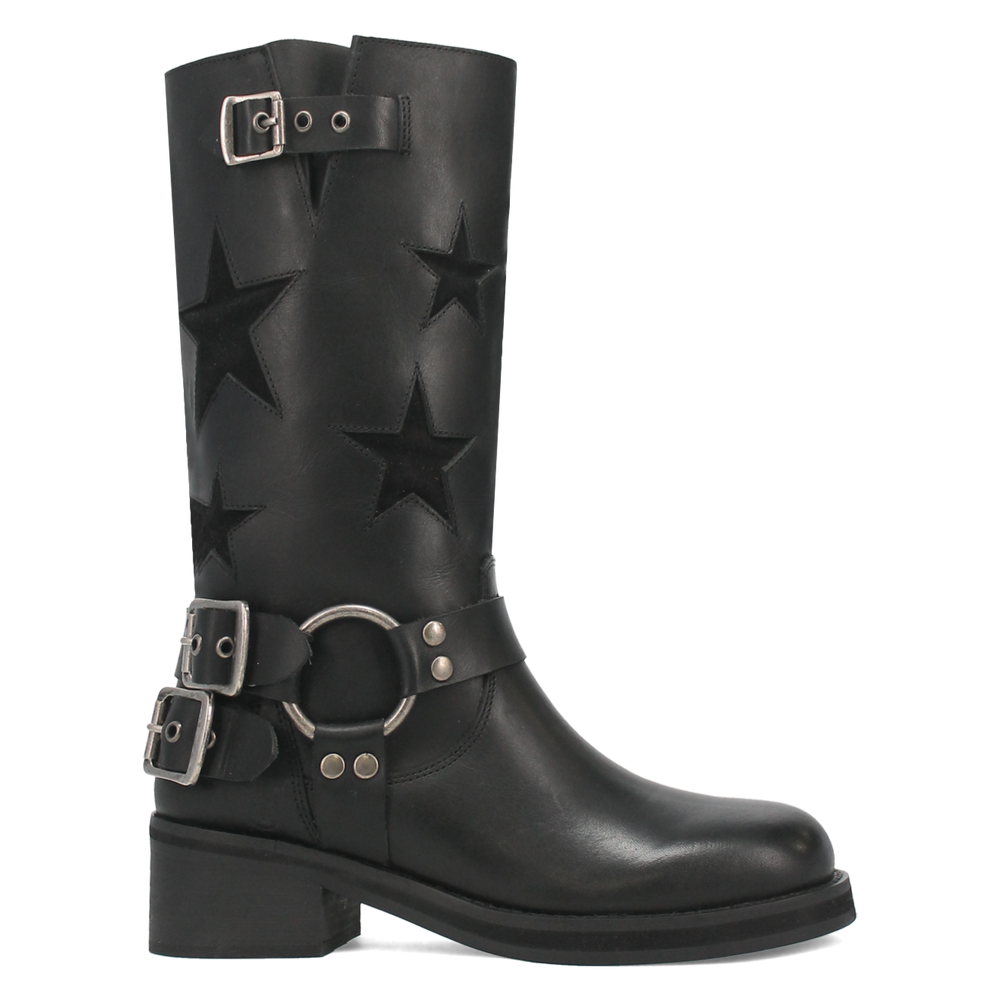 Online Exclusive | Dingo | Blacklist Leather Boot in Black **PREORDER