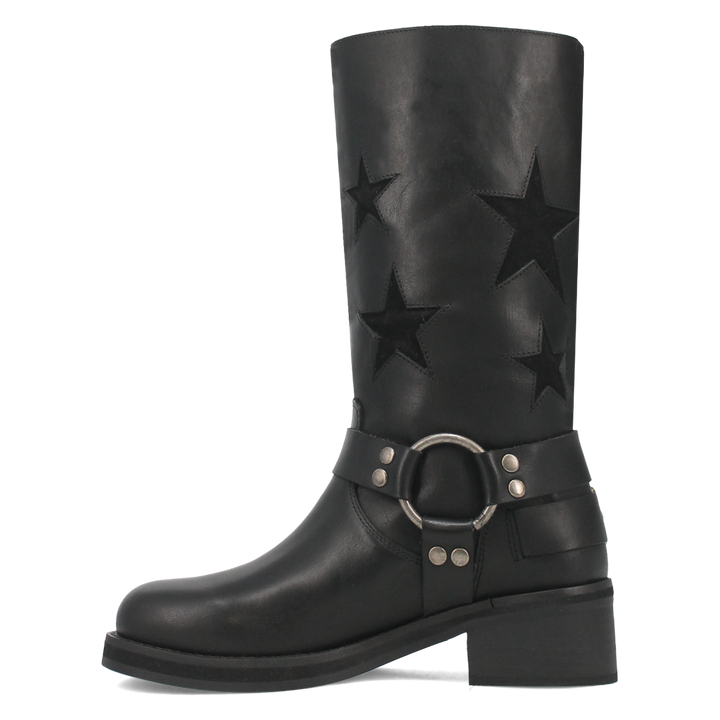 Online Exclusive | Dingo | Blacklist Leather Boot in Black **PREORDER