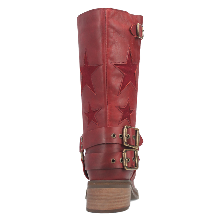 Online Exclusive | Dingo | Blacklist Leather Boot in Maroon **PREORDER