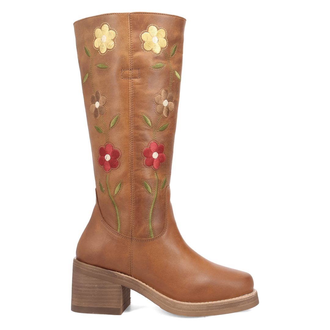 Online Exclusive | Dingo | Bloom Leather Boot in Tan **PREORDER