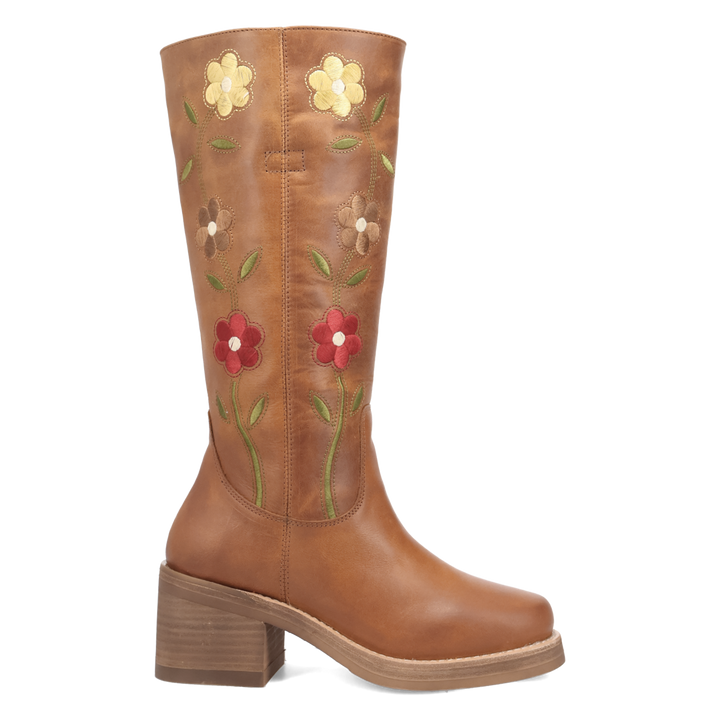 Online Exclusive | Dingo | Bloom Leather Boot in Tan **PREORDER