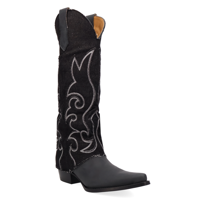 Online Exclusive | Dingo | Blue Jean Baby Leather Boot in Black **PREORDER