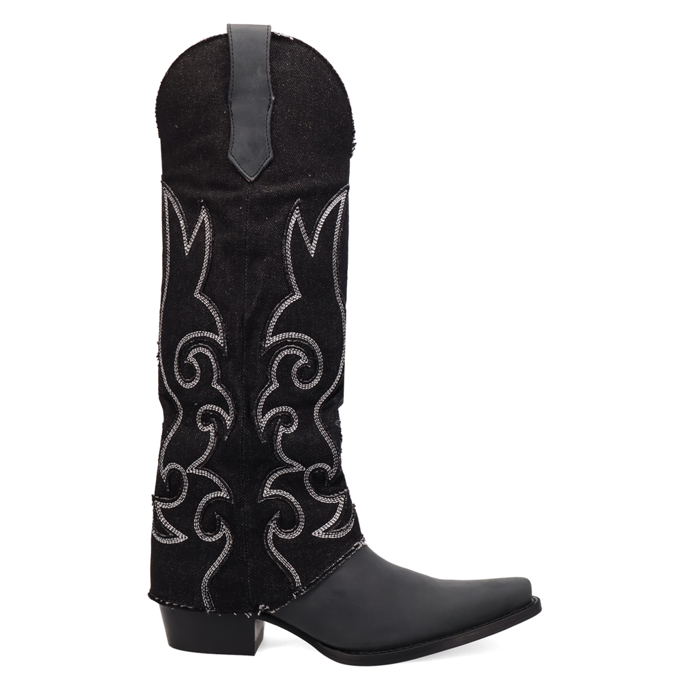 Online Exclusive | Dingo | Blue Jean Baby Leather Boot in Black **PREORDER
