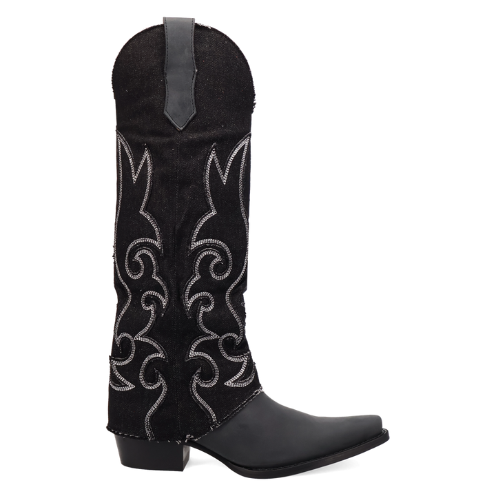 Online Exclusive | Dingo | Blue Jean Baby Leather Boot in Black **PREORDER