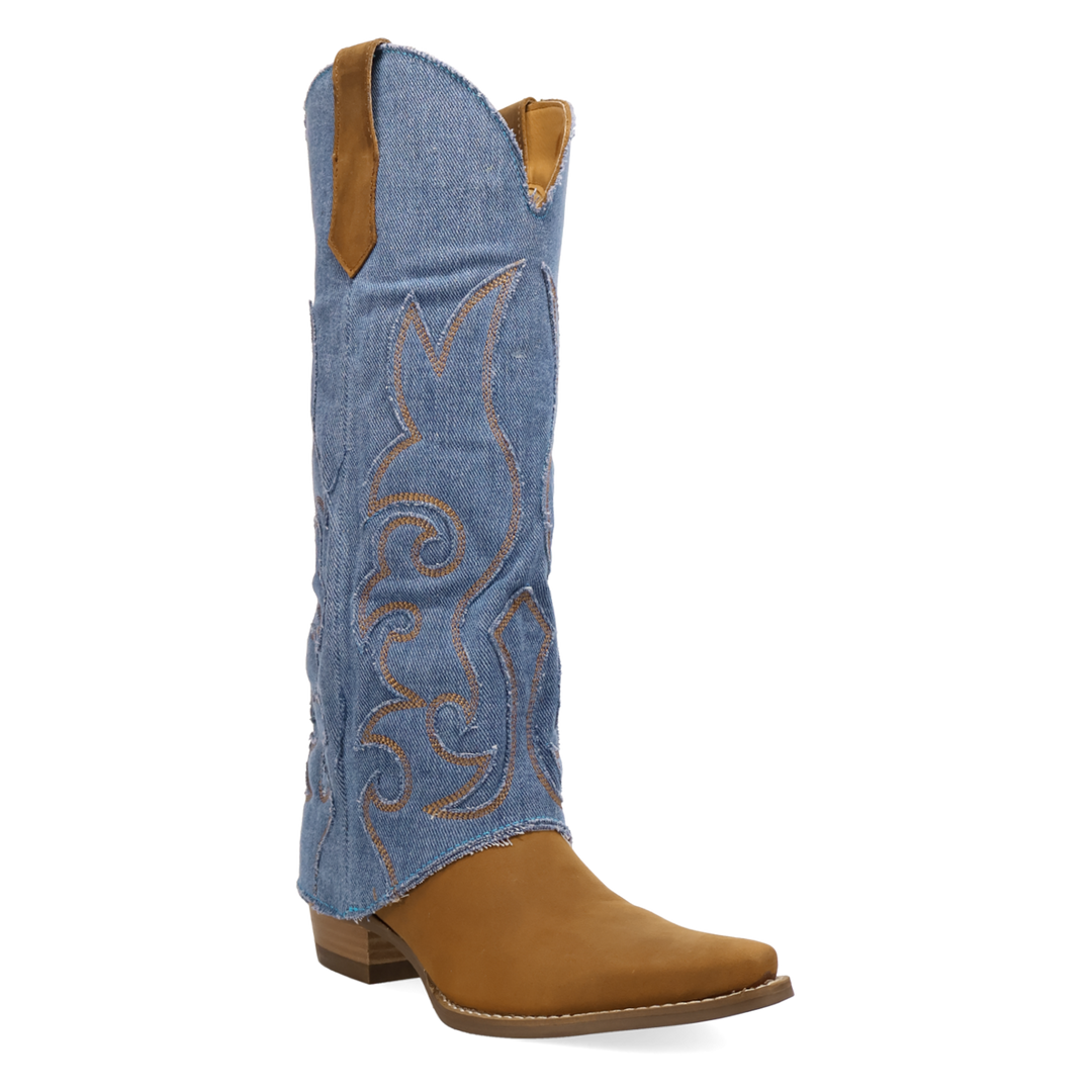 Online Exclusive | Dingo | Blue Jean Baby Leather Boot in Brown **PREORDER