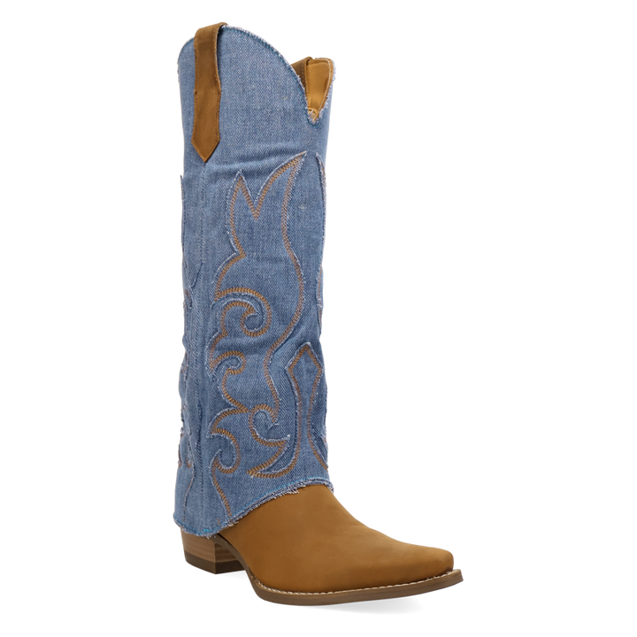 Online Exclusive | Dingo | Blue Jean Baby Leather Boot in Brown **PREORDER