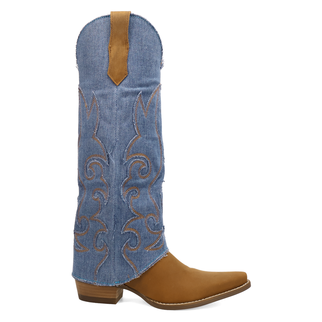 Online Exclusive | Dingo | Blue Jean Baby Leather Boot in Brown **PREORDER