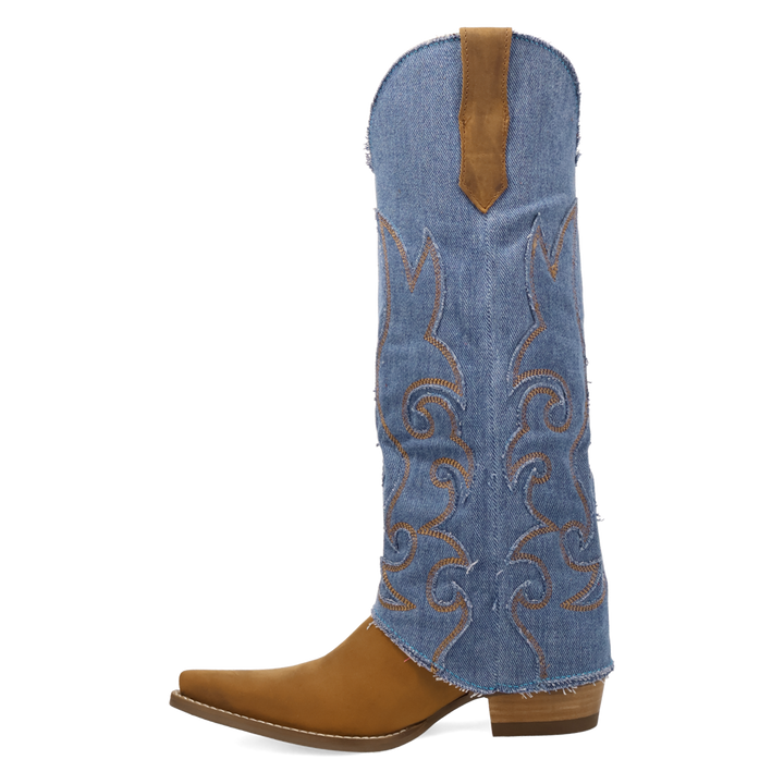 Online Exclusive | Dingo | Blue Jean Baby Leather Boot in Brown **PREORDER