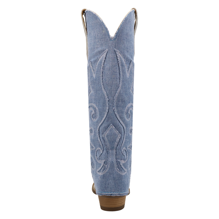 Online Exclusive | Dingo | Blue Jean Baby Leather Boot in White **PREORDER