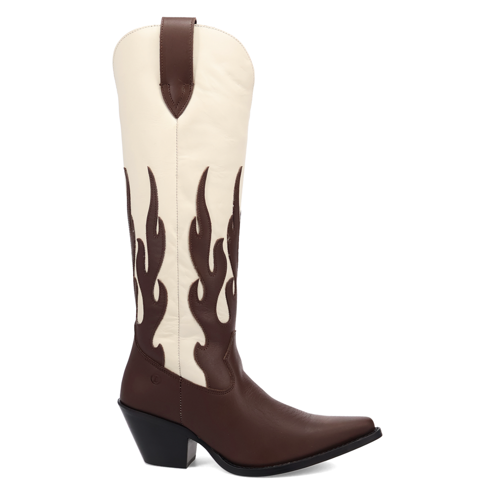 Online Exclusive | Dingo | Burnin' Love Leather Boot in Brown **PREORDER