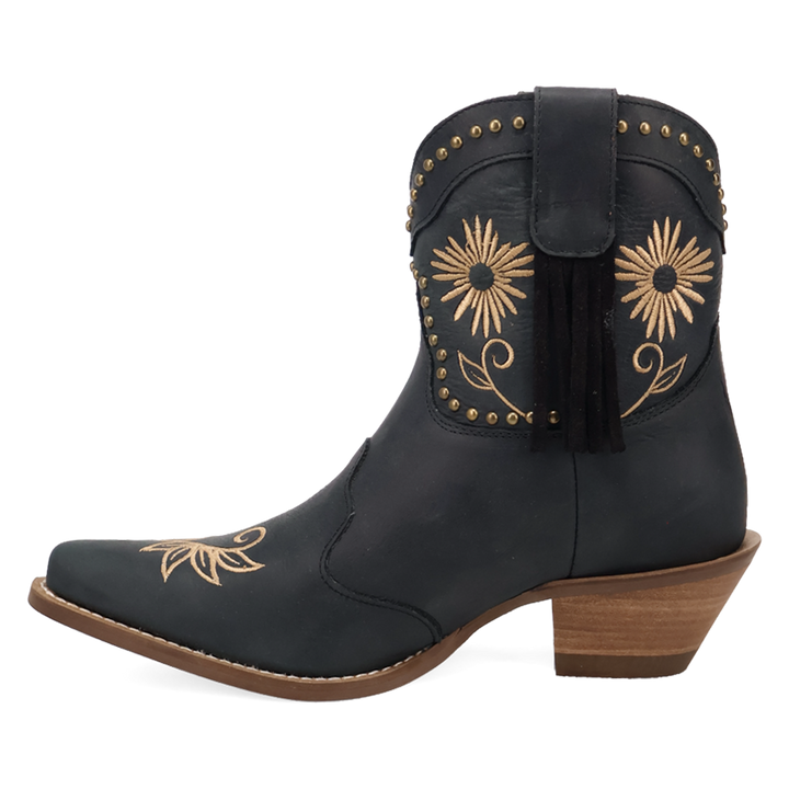 Online Exclusive | Dingo | Country Cute Leather Bootie in Black **PREORDER