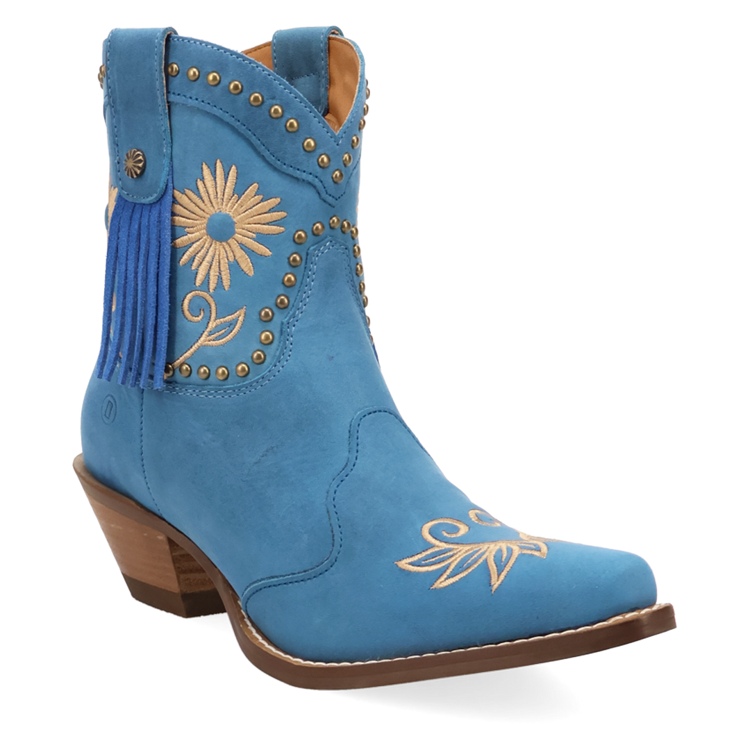 Online Exclusive | Dingo | Country Cute Leather Bootie in Blue **PREORDER