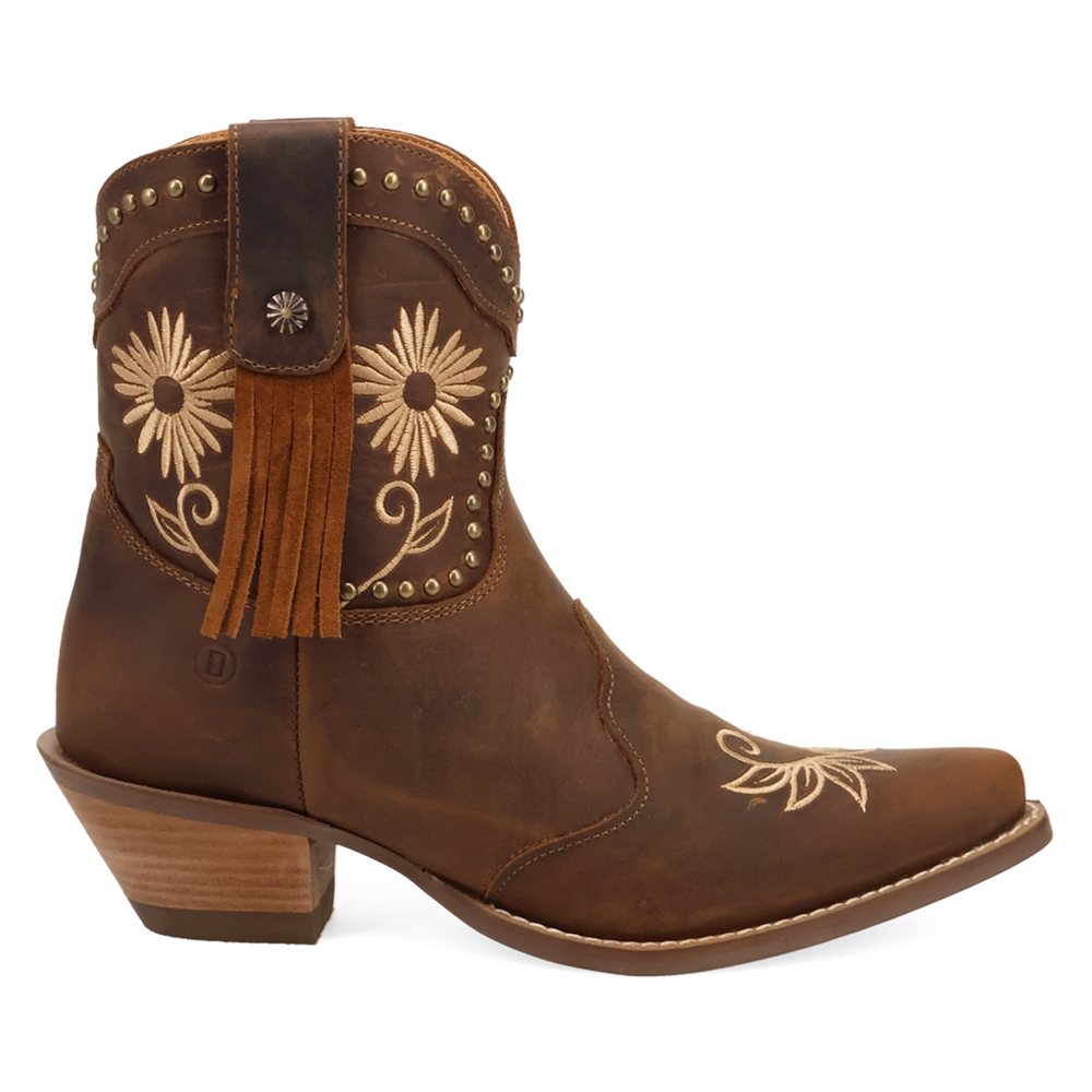 Online Exclusive | Dingo | Country Cute Leather Bootie in Brown **PREORDER