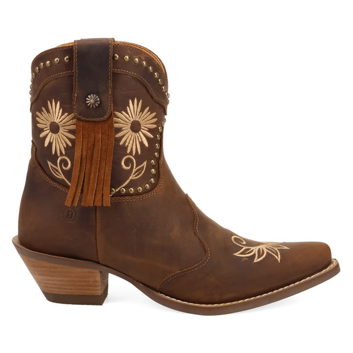 Online Exclusive | Dingo | Country Cute Leather Bootie in Brown **PREORDER