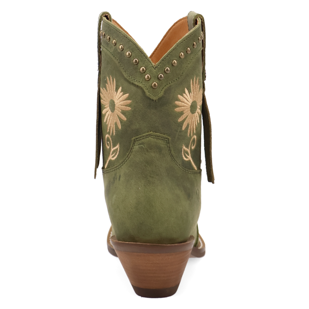 Online Exclusive | Dingo | Country Cute Leather Bootie in Olive Green **PREORDER